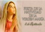 Fiesta de la Natividad de la Virgen María
