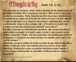 Juan 12, 1-11