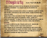 Juan 13, 21-33 36-38